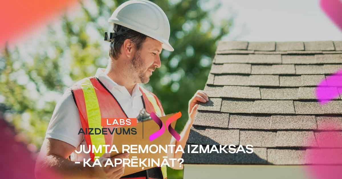 bilde jumta remonta izmaksas - kā aprēķināt?