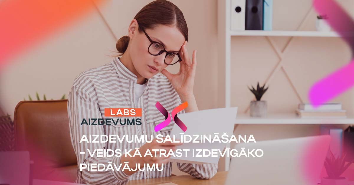 bilde aizdevumu salīdzināšana - veids kā atrast izdevīgāko piedāvājumu